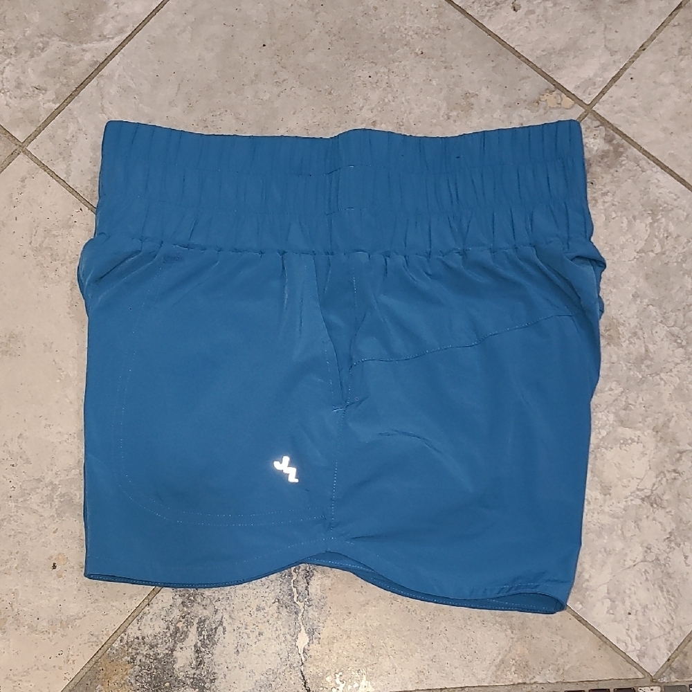 JoyLab Women's Athletic Shorts in Blue - Picture 7 of 10